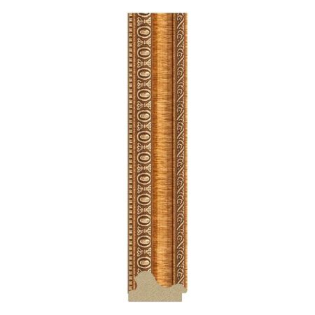 Зеркало Evoform Definite 115х65 Золотые бусы на бронзе