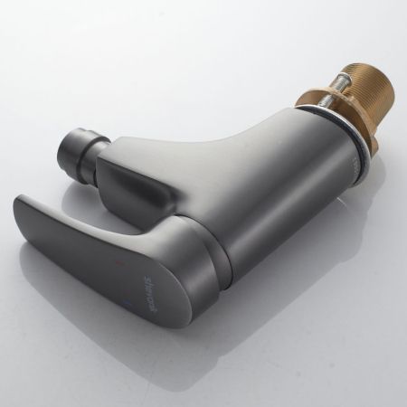 Смеситель для биде Shevanik S5007T, оружейная сталь