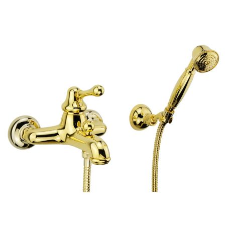 MAYA Смеситель для ванны моноком. внешний, золото, артикул 18928