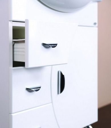 Тумба под раковину Onika Луна 60 Белая, артикул 106005