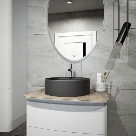 Раковина чаша Maretti EA13NS44-560, черная, артикул EA13NS44-560