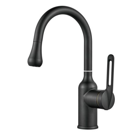 Смеситель для раковины Raffine F101H, черный