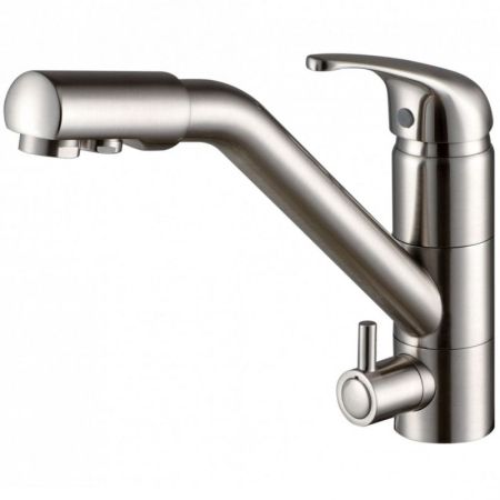 Смеситель для кухни Paulmark Hessen He213017-NI Никель, артикул He213017-NI