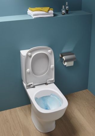 UJX102-00 Чаша напольного унитаза STRUKTURA без обода ,64*34 см, белый, артикул UJX102-00