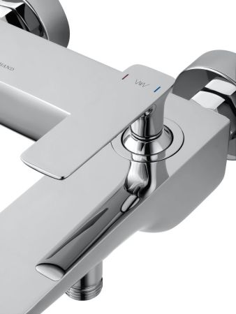 Смеситель для ванны WONZON & WOGHAND SHARK, Хром (WW-483101-CR), артикул WW-483101-CR