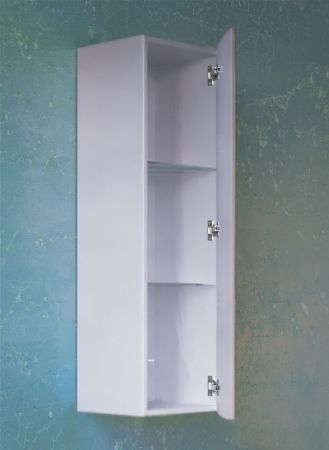 Шкаф пенал Raval Moon 33 подвесной Белый, артикул Moo.04.110/P/W