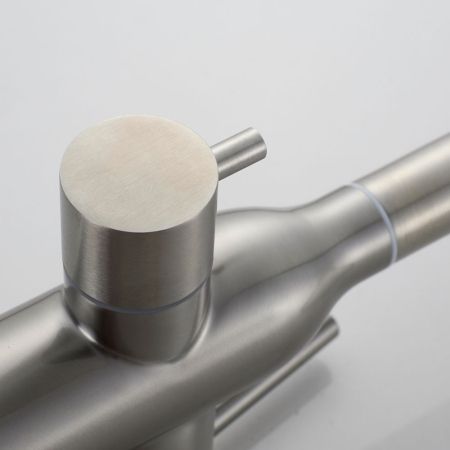 Смеситель для кухни с подключением фильтра Shevanik S248L, сатин