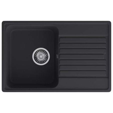 Кухонная мойка GranFest QUARZ 78, черный, артикул 78 черный