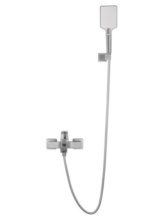 Смеситель для ванны с душем WONZON & WOGHAND FLEX, Брашированный никель (WW-88037072-BN)