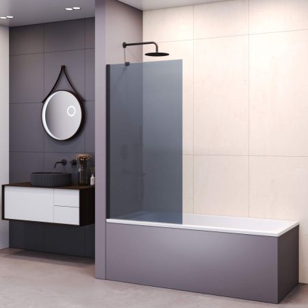 Шторка на ванну RGW SC-150B (Тонированное (Серое), 800)