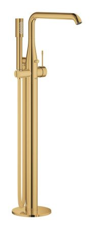 Смеситель для ванны GROHE Essence New с душевым гарнитуром, верхняя монтажная часть, напольный монтаж, холодный рассвет глянец (23491GL1) Смеситель для ванны GROHE Essence New с душевым гарнитуром, верхняя монтажная часть, напольный монтаж, холодный рассвет глянец (23491GL1)