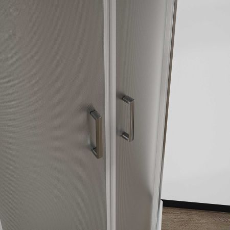 Душевой уголок City VSQ-5CT900MT, 900*900, хром, стекло текстурное, артикул VSQ-5CT900MT