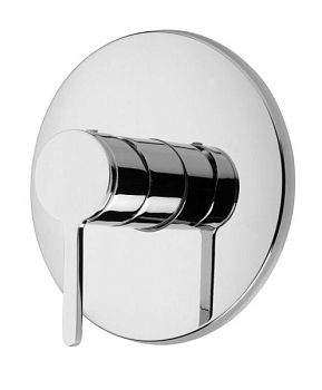 Emmevi Filobrass, однорычажный (со стержнем) встраиваемый смеситель для душа, цвет хром