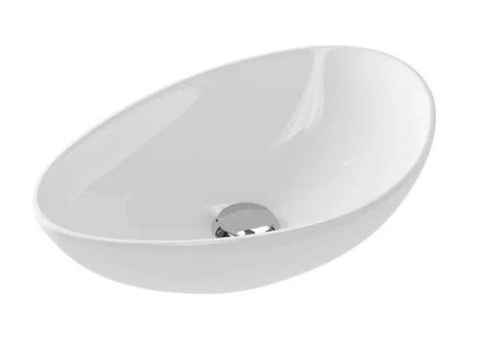 Раковина Cersanit  на столешницу MODUO 55 LEAF 0 отв. (63571), артикул 63571