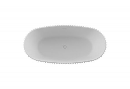 Ванна из искусственного камня Solid Surface 1700x800x560, CEZARES CZR-BELLAGIO-170-80-56-SSB, артикул CZR-BELLAGIO-170-80-56-SSB