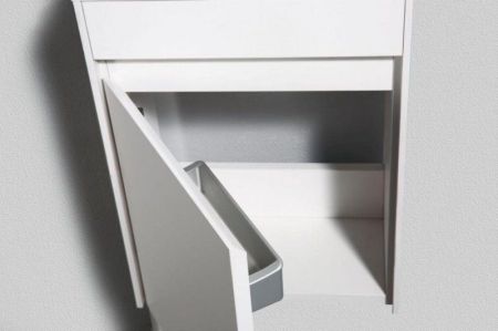 Мебель для ванной комнаты BELBAGNO PIETRA MINI-400, артикул PIETRA MINI-400-1A-SO-PT-L