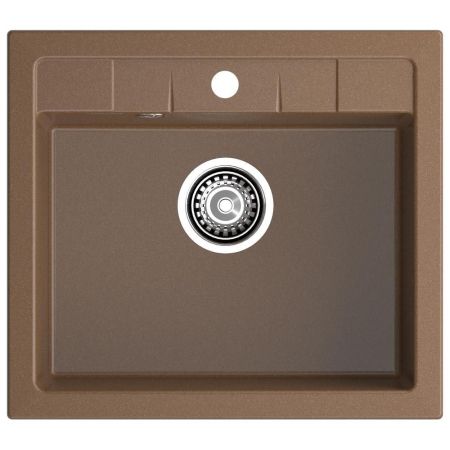 Кухонная мойка GranFest QUADRO 561, терракот, артикул Q-561 терракот