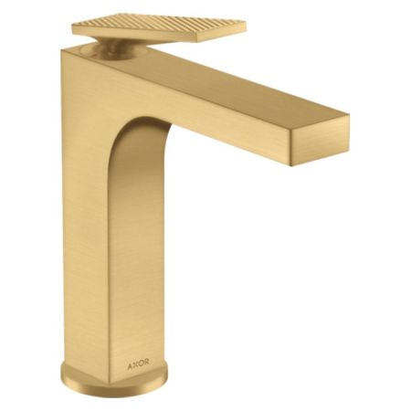 AX Citterio Смеситель для раковины 160,нез.слив,тек, цвет шлифованное золото, артикул 39081250