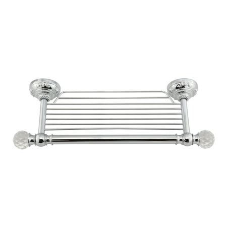 CRISTALIA Полка-решётка L43xH6,5xP14.5 cm, хром/SWAROVSKI, артикул 16808