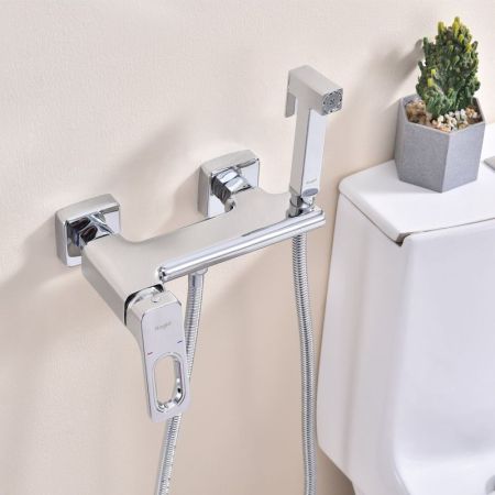 Гигиенический душ со смесителем Raglo R51.51, хром