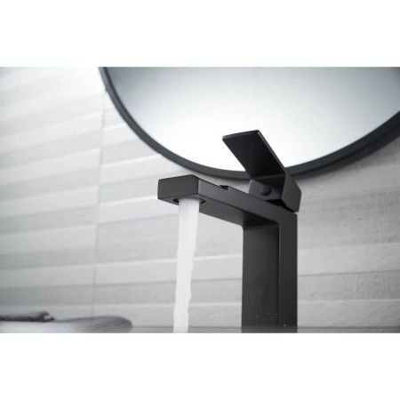 Cмеситель для раковины Knotlor KN-20/BL, черный