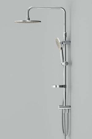 F0780064 Like душевая система, верхний душ 250 мм, ручной душ 120 мм, 3 функции, хром, шт., артикул F0780064
