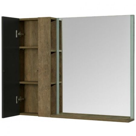 Зеркало АКВАТОН ТЕРРА 1A247002TEDY0 (85*70) (полка, дуб кантри), шт, артикул 1A247002TEDY0