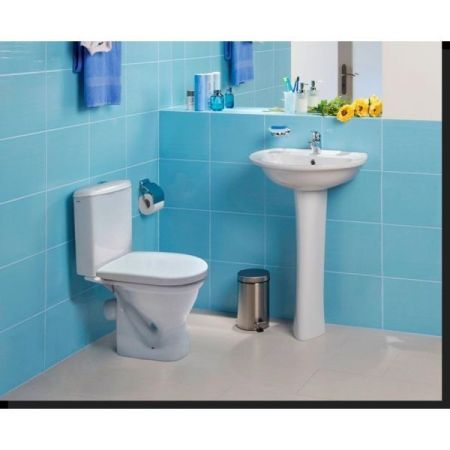 Унитаз компакт Santek Алькор 1WH302140 с сиденьем, артикул 1WH302140