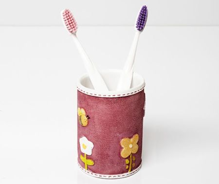 Стакан для зубных щеток WasserKRAFT Ammer K-6428 Красный, артикул K-6428