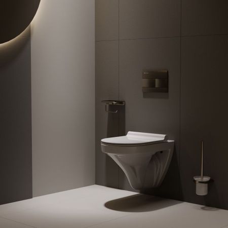 Унитаз подвесной Knotlor WC51WG, белый