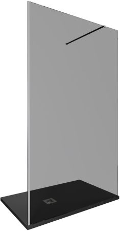 Душевая перегородка Allen Brau Infinity 1 160 3.21032.BA.T серебро браш, артикул 3.21032.BA.T