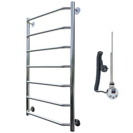 Электрический полотенцесушитель Тругор Браво 1 элТЭН 100x40 Хром, артикул Браво1/элТЭН10040