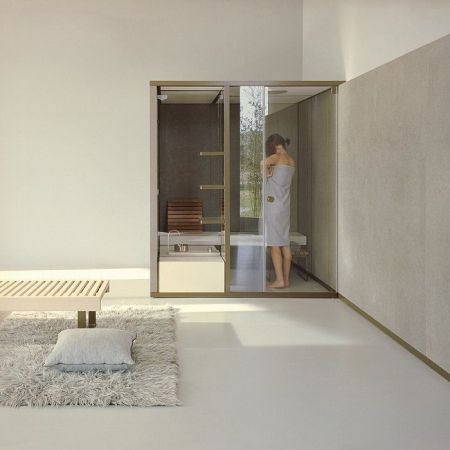 Effegibi BodyLove H Хаммам 200x176xh220 см, размещение пристенное L.H., без отделки, артикул BL 30 05 0004