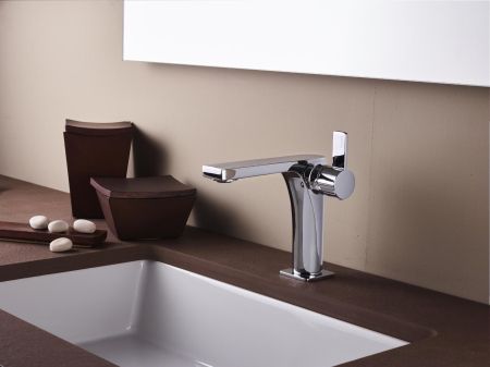 Смеситель для раковины Paffoni Rock RO071CR, артикул RO071CR