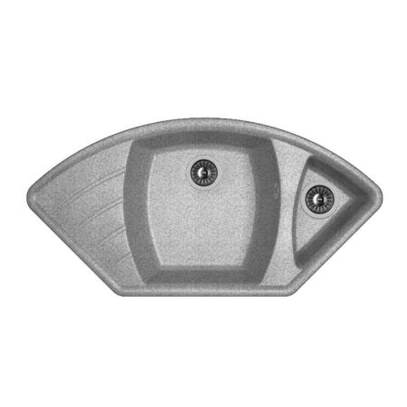 Кухонная мойка Dr. Gans ГАБИ 25.050.E1015.409, базальт, артикул 25.050.E1015.409