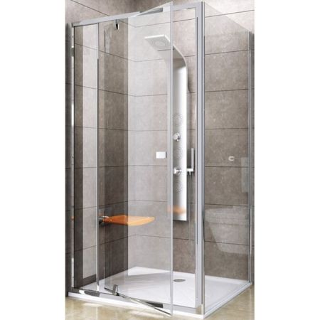 Душевое ограждение RAVAK PIVOT (80*) PPS 90G40C00Z1 (неподвижная, хром), шт