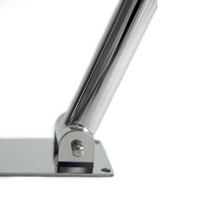 Поручень настенный откидной с бумагодержателем 800*230 мм, POR-0000005, артикул POR-0000005