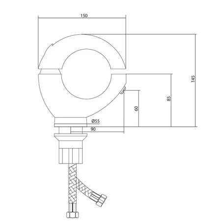 Смеситель для раковины Славен СЛ-ОД-С10, хром