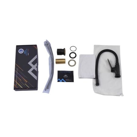 Смеситель для кухни FASHUN A4186-7A, черный