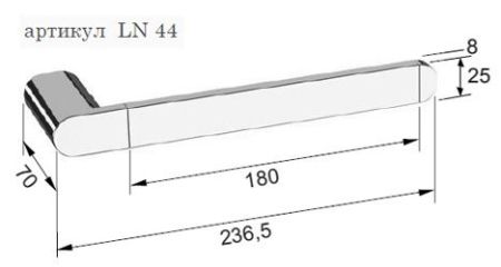 Lounge держатель полотенца RR LN44, артикул LN44CR