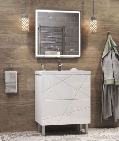 Тумба под раковину напольная VIGO Geometry tn.bsf.GEO.FOS.60.2Y, 60 см, артикул tn.bsf.GEO.FOS.60.2Y