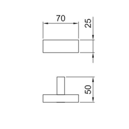 Fantini Linea Крючок , цвет: хром, артикул 92 02 7708