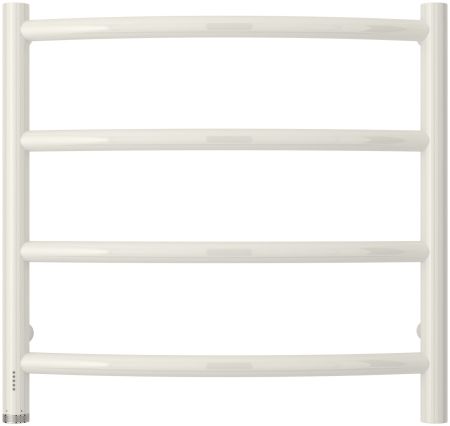 Полотенцесушитель электрический "ГАЛАНТ 4.0" 500х500 левый (Белый), артикул 12-0830-5050