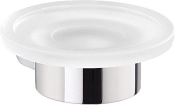 Gedy Pirenei настенная стеклянная мыльница, цвет хром