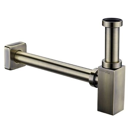 Сифон для раковины WasserKRAFT A096 Светлая бронза