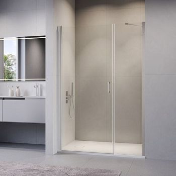 Душевая дверь RGW LE-008 (LE-003 + Z-09 + профиль A-14) (Прозрачное, 1000)