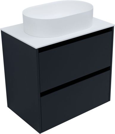 Тумба под раковину Allen Brau Activity 70 1.34003.AM антрацит матовый/черный браш, артикул 1.34003.AM