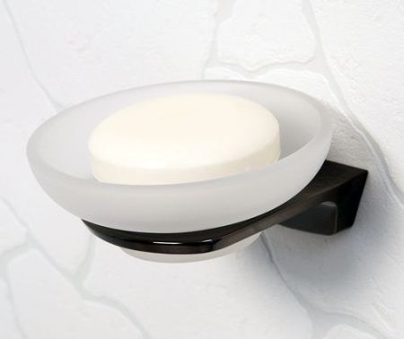 Мыльница WasserKRAFT Glan K-5129 Черная глянцевая