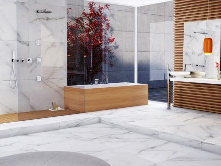 Смеситель для душа Webert Living LV971502560 с термостатом Черный матовый