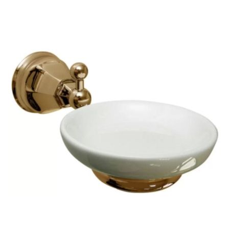 Nicolazzi Teide Мыльница подвесная, цвет: Bronze Plated/белый, артикул 1487BZ05